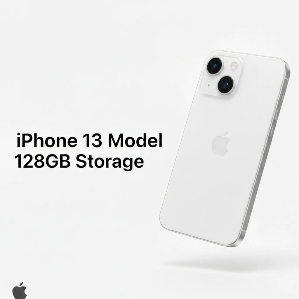 Affordable used Apple iPhone 13 128GB White smartphone deal