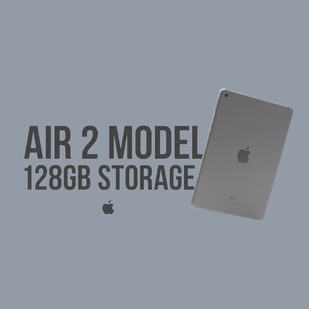 Apple iPad Air 2 lightweight tablet showing premium aluminum design