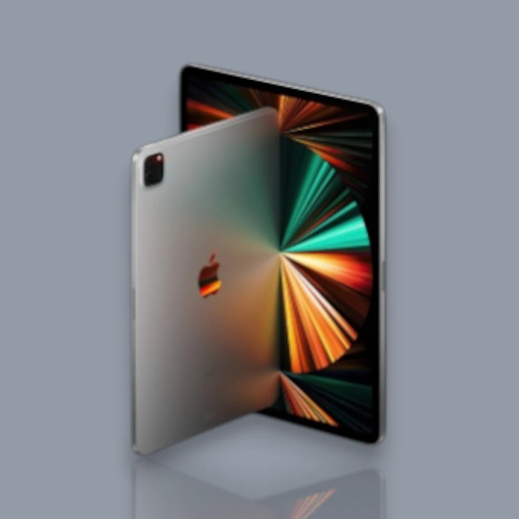 Apple iPad Pro 12.9 inch tablet front view with large screen for creative work