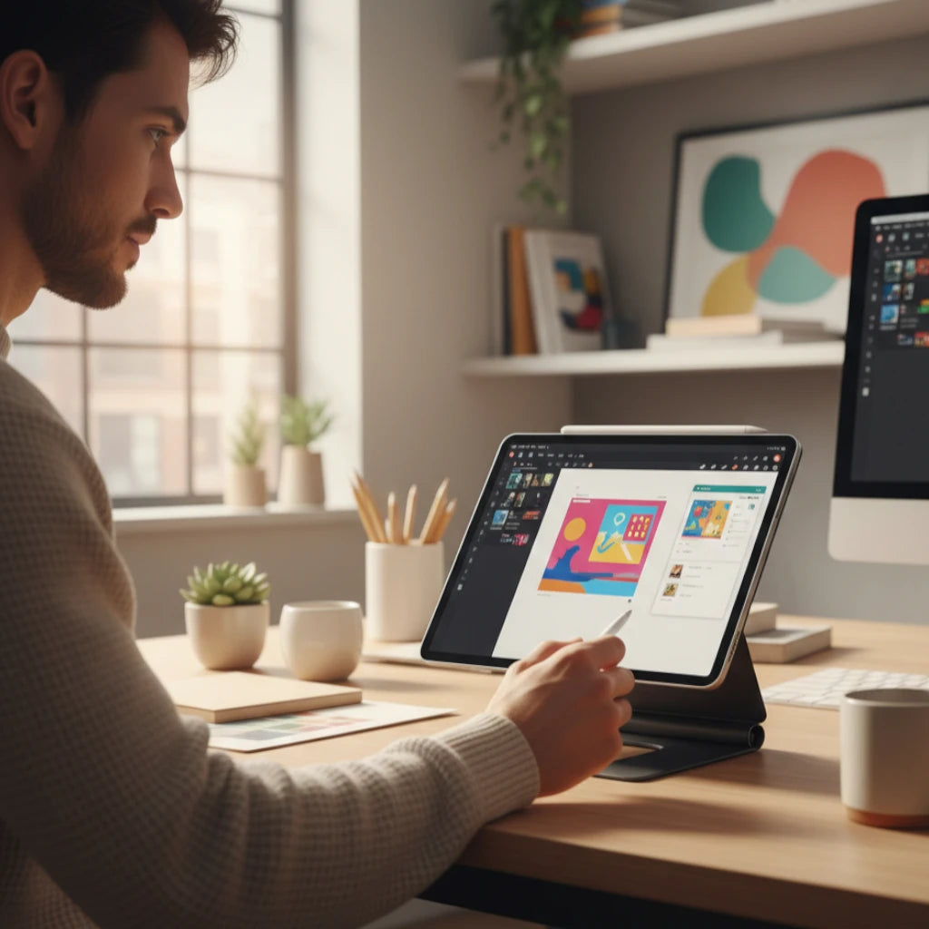Apple iPad Pro 12.9 professional tablet for designers and creative work