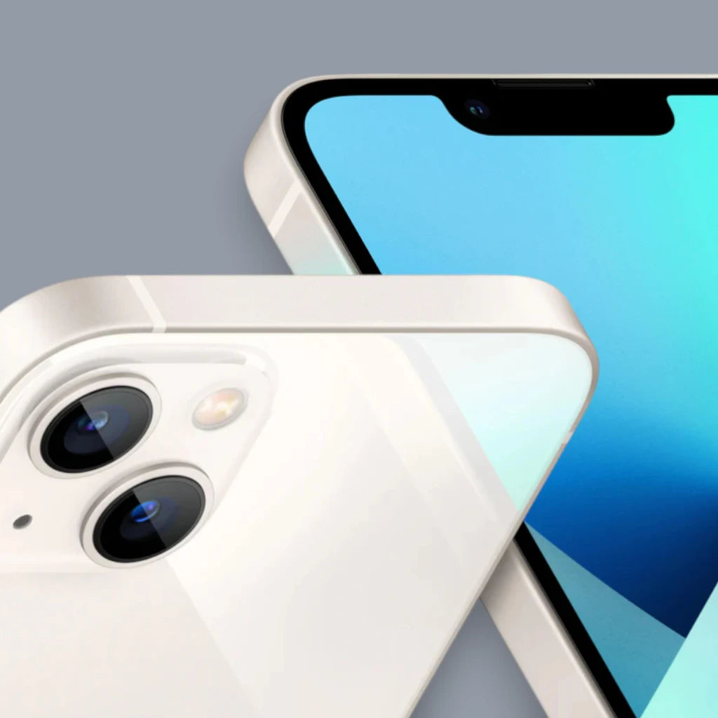 Apple iPhone 13 128GB used side angle showing slim design