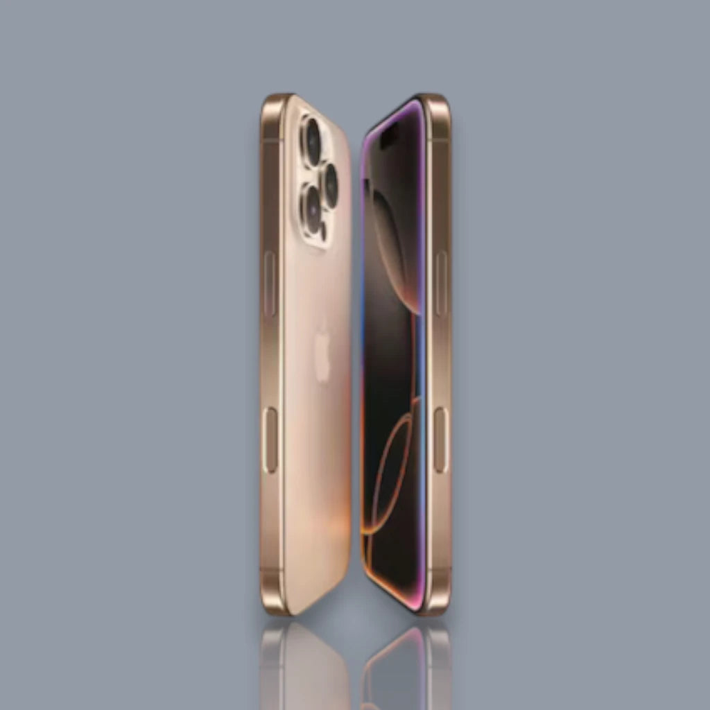 Apple iPhone 16 Pro Max 256GB Desert Titanium triple camera design