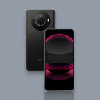 Aquos R8 smartphone front view with high refresh display