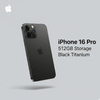 Black Titanium iPhone 16 Pro slim profile premium iPhone