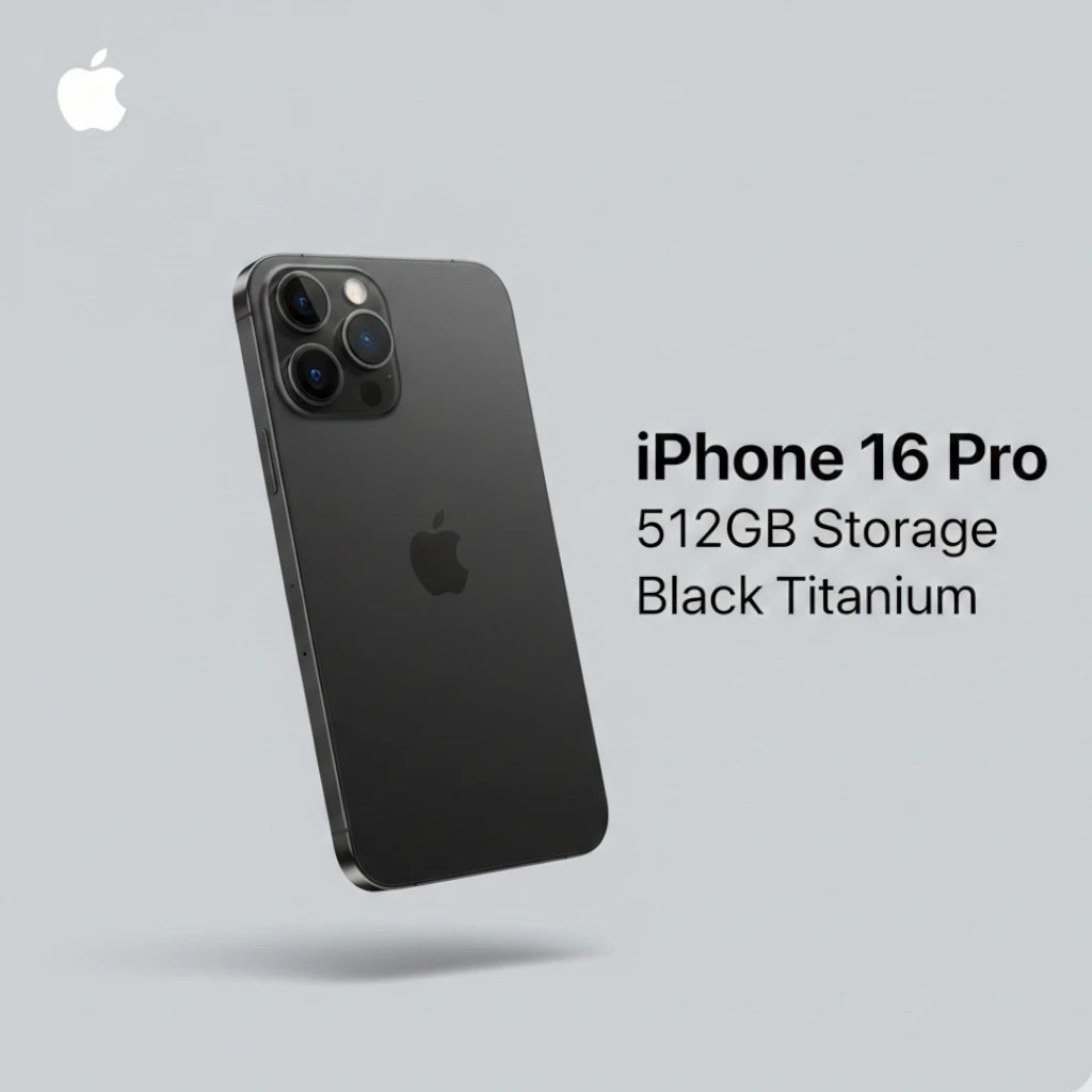 Black Titanium iPhone 16 Pro slim profile premium iPhone