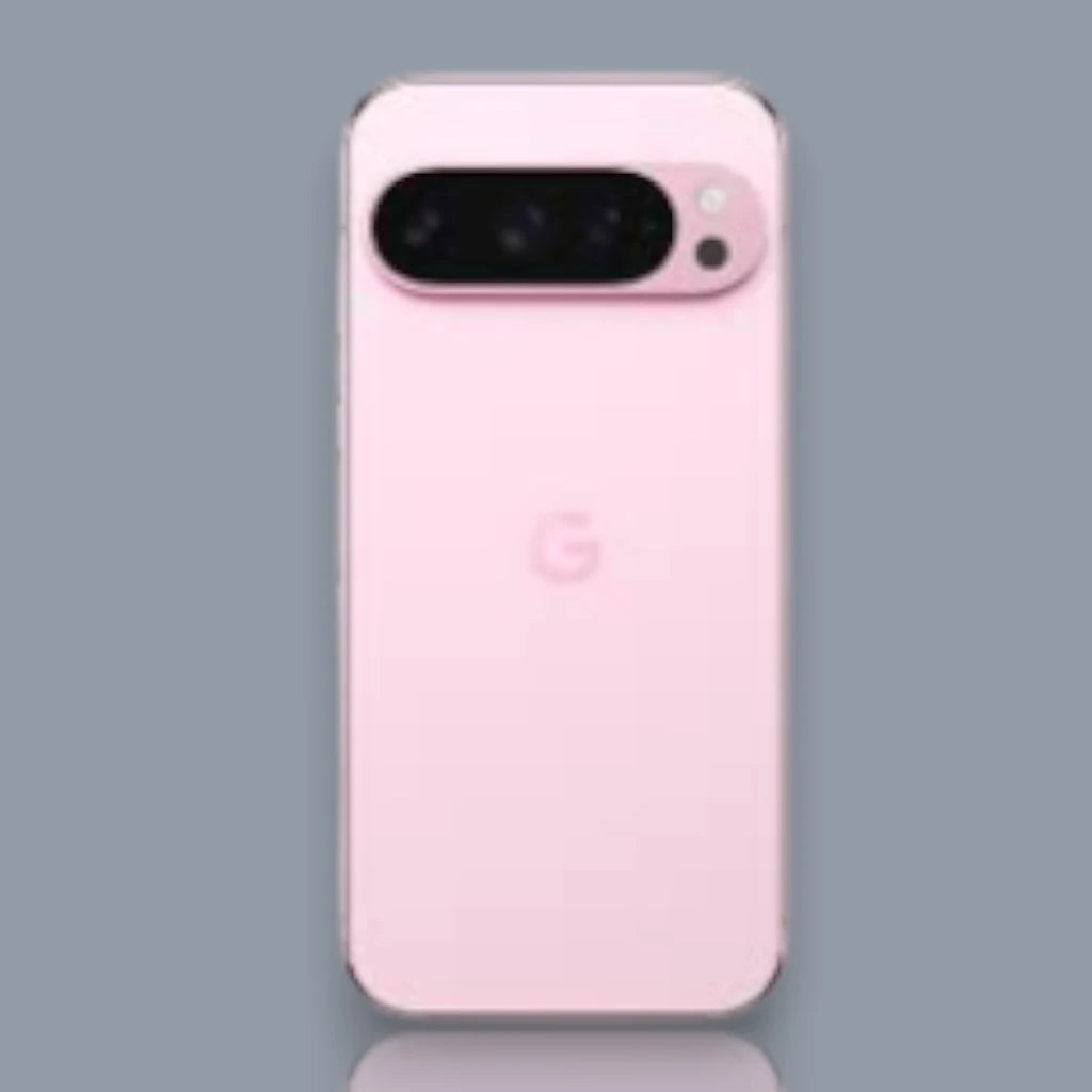 Pixel 9 Pro XL smartphone front view with smooth high resolution display