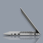 HP 440 Business Laptop side view showing ports and slim design