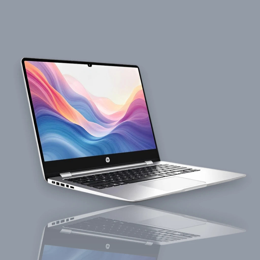 HP 440 Laptop front view with Core i5 12th Gen processor