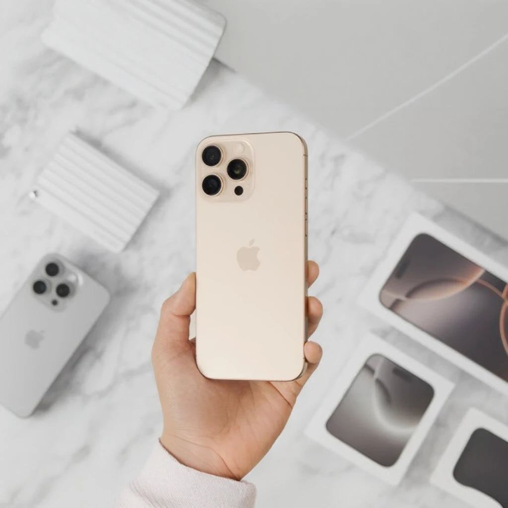 Premium Titanium Apple iPhone 16 Pro Max 256GB for work and entertainment