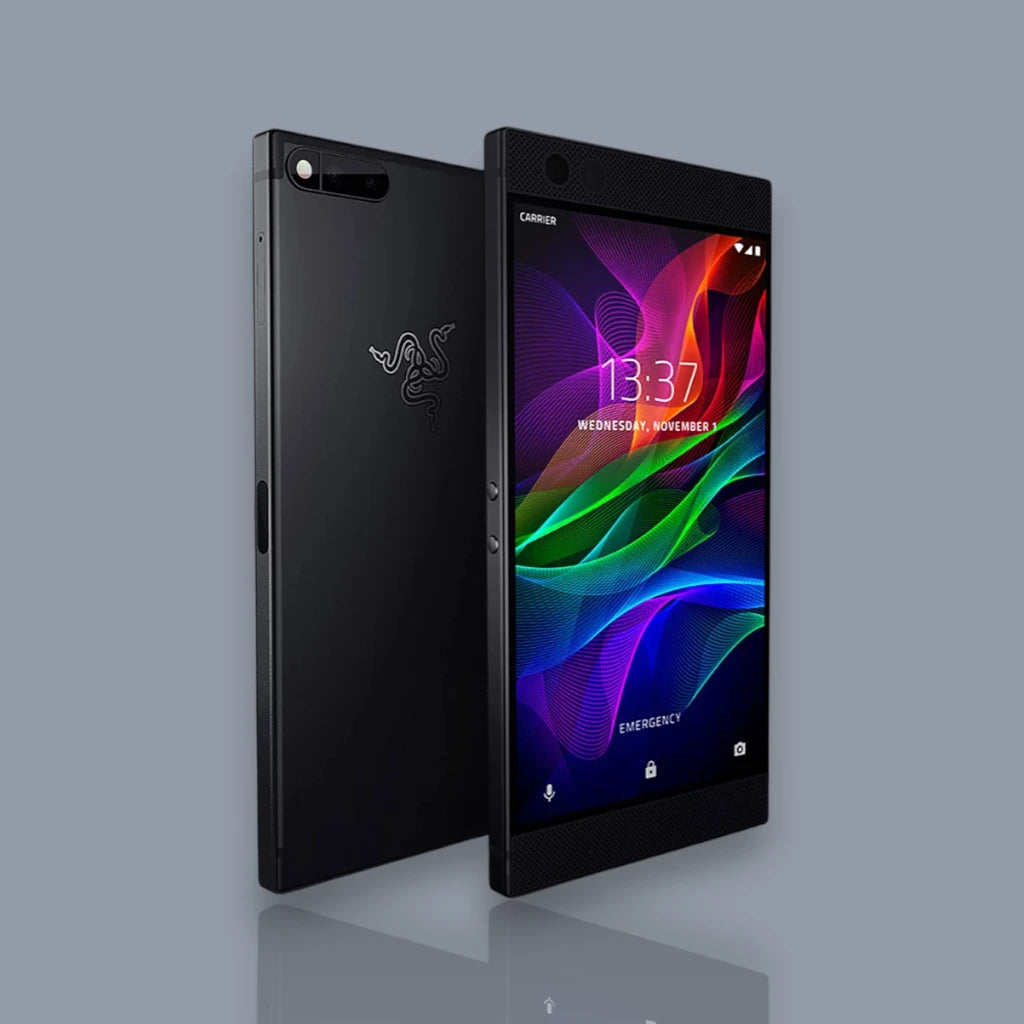 Razer phone front view with smooth high refresh display