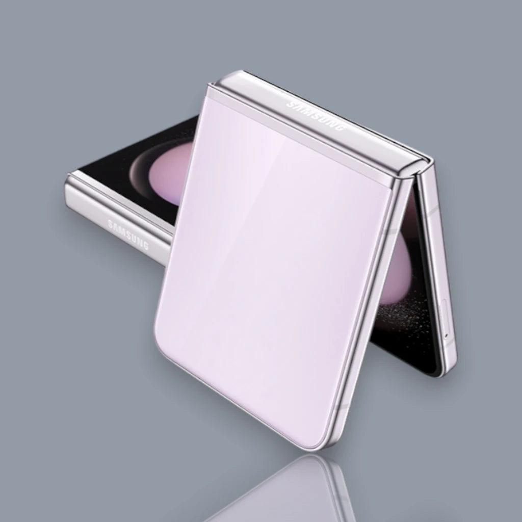 Samsung Galaxy Z Flip 5 flex mode foldable Android smartphone