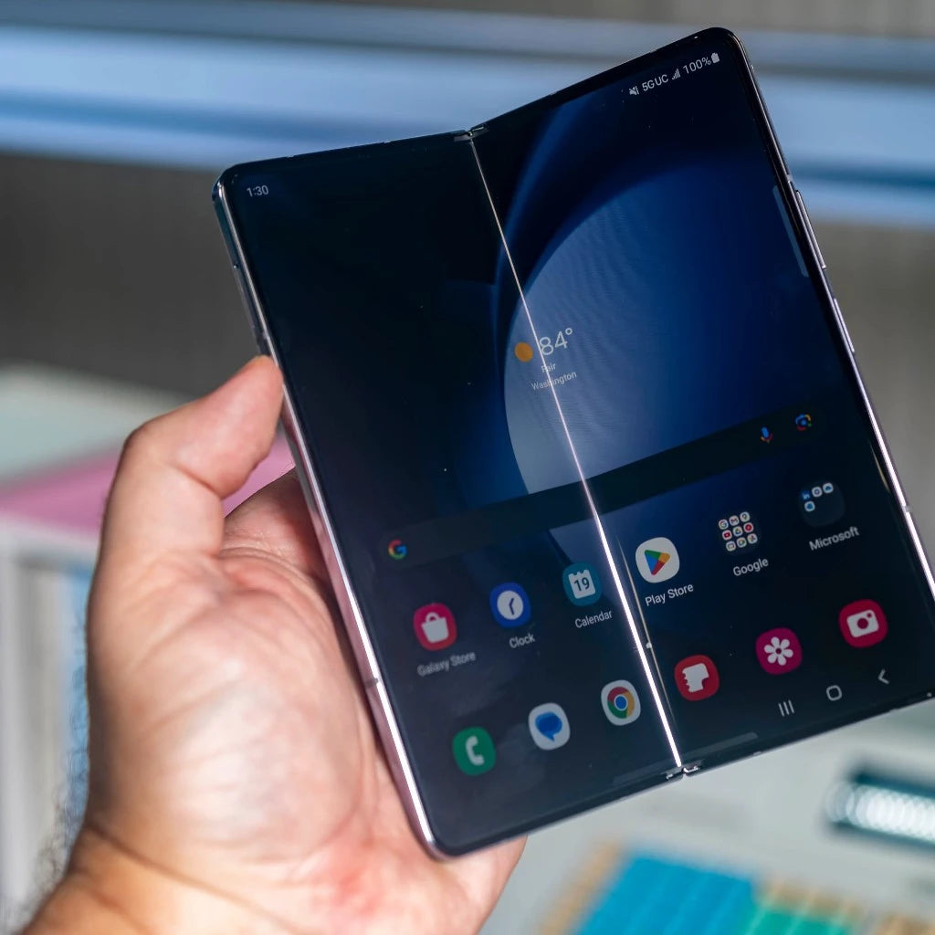 Samsung Galaxy Z Flip 5 flex mode foldable Android smartphone