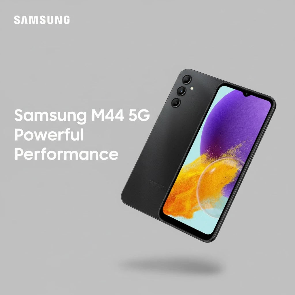 Samsung M44 – Powerful Performance Smartphone with Modern Design