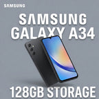 Samsung Galaxy A34 slim profile affordable Samsung smartphone