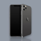 Used Apple iPhone 11 Pro black front view with large display