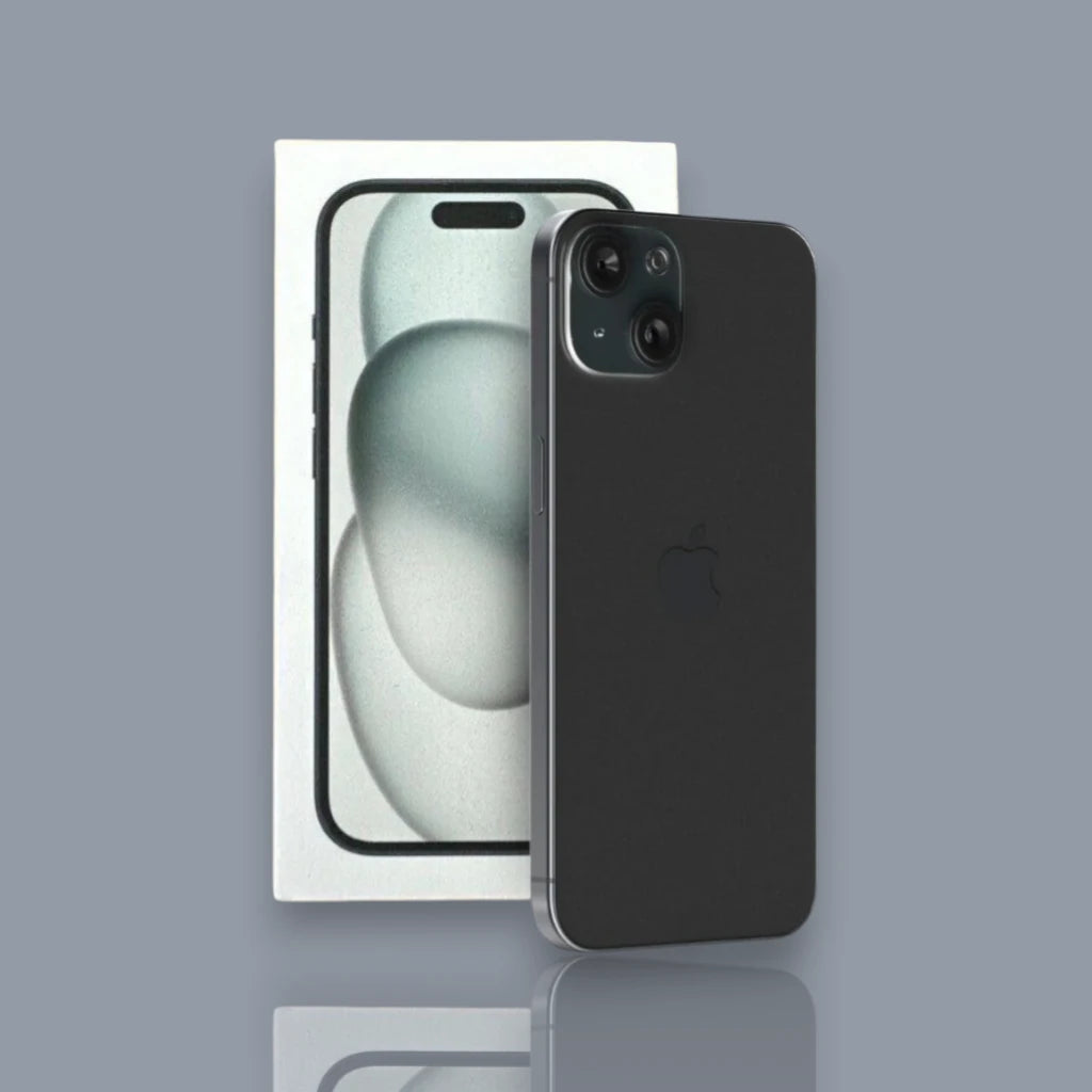 Used iPhone 15 Plus front view with Super Retina display 128GB