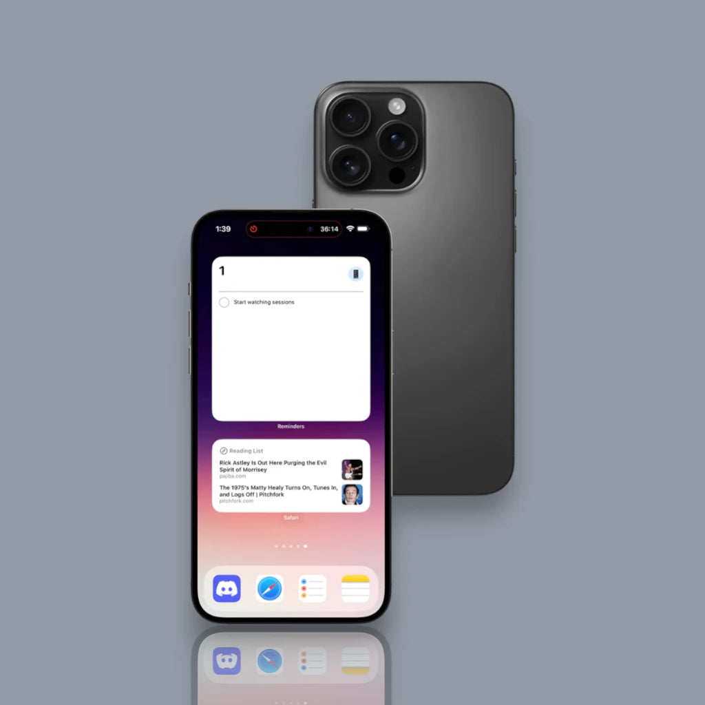 Used iPhone 16 Pro front view with Super Retina display 256GB