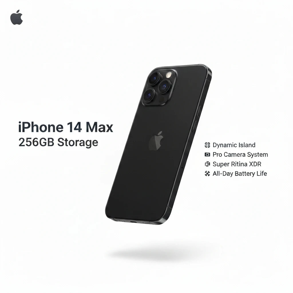 iPhone 14 Pro Max slim profile Apple flagship smartphone 256GB